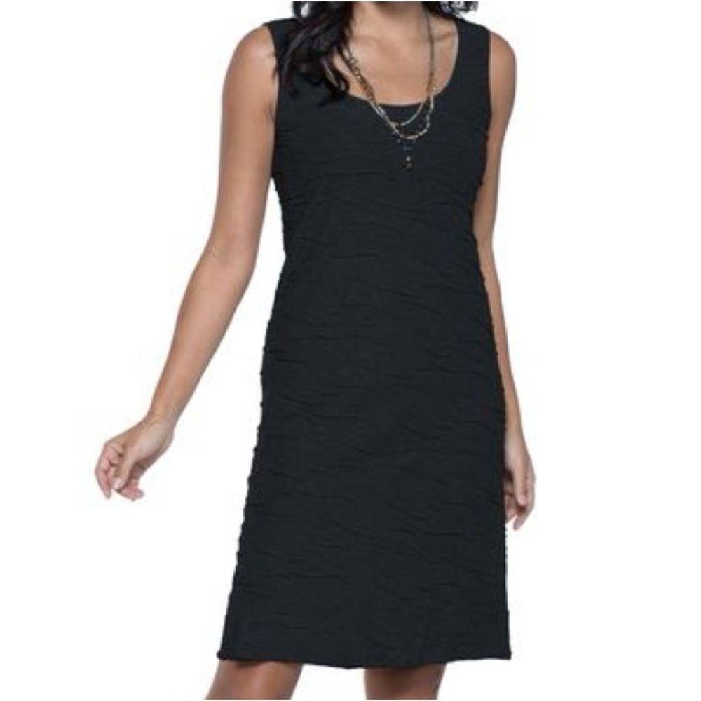 Toad&Co Black Samba Wave Tank Dress Size M